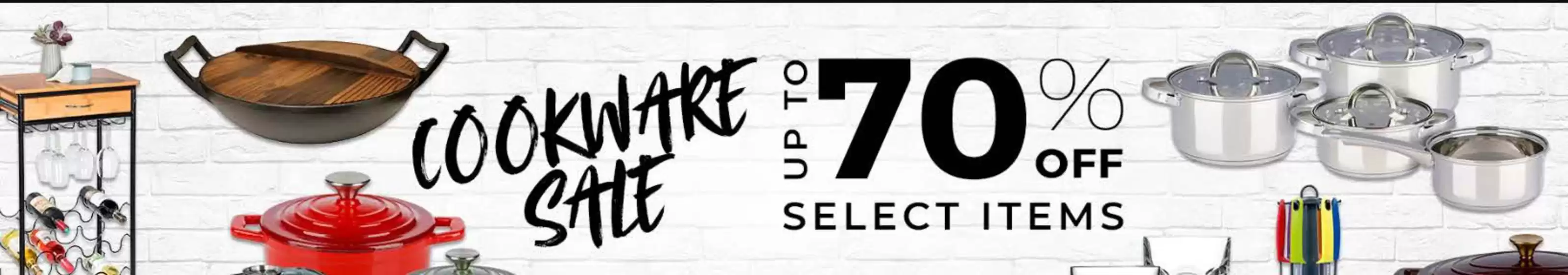 The One catalogue in Dubai | Cookware Sale 70% Off Select Items | 2026-07-27T00:00:00.000Z - 2026-08-03T00:00:00.000Z
