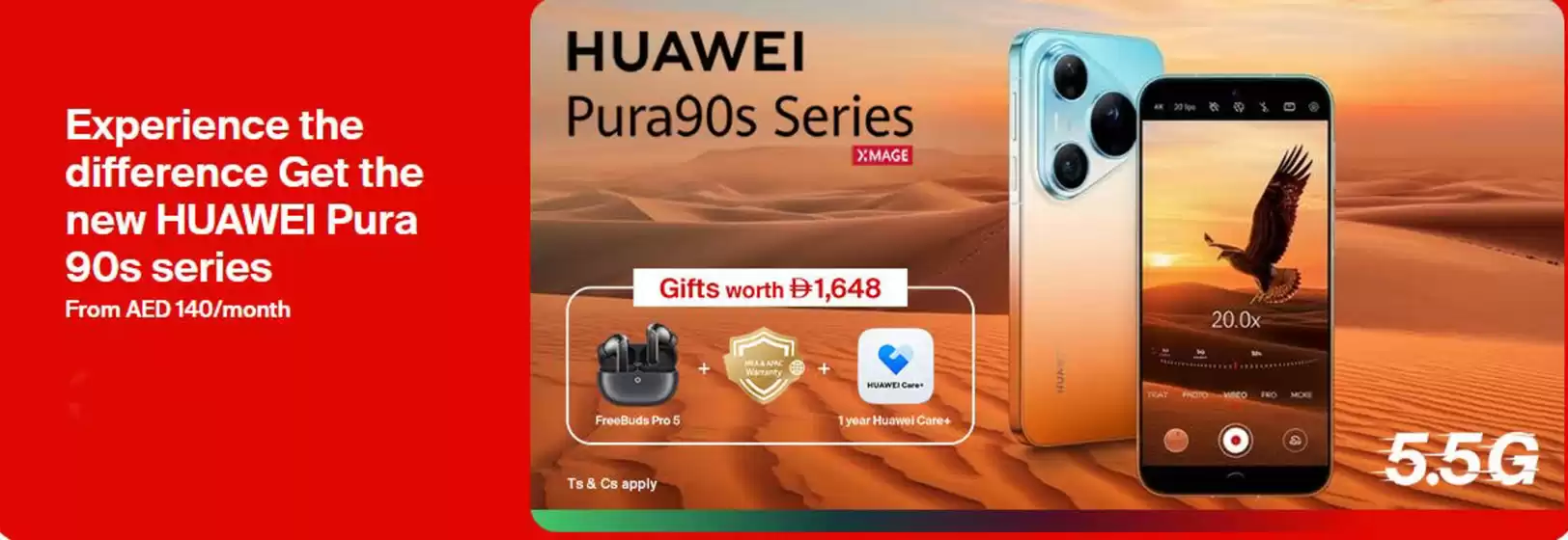 Etisalat catalogue in Dubai | Experience The Difference Get The New Huawei Pura 90s Series From AED 140/Month | 2026-07-27T00:00:00.000Z - 2026-08-07T00:00:00.000Z