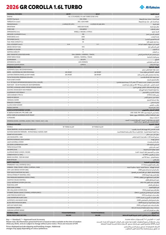 Toyota catalogue | GR Corolla Brochure | 2026-07-28T00:00:00.000Z - 2026-08-11T00:00:00.000Z