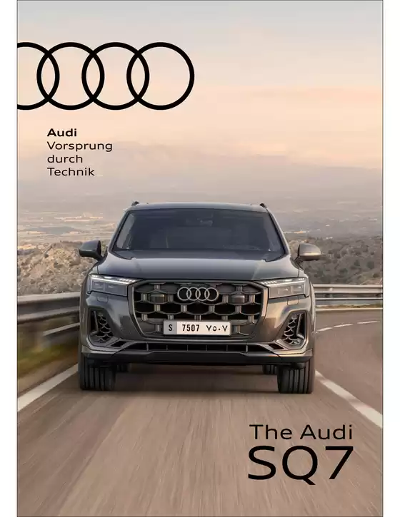 Audi catalogue | Audi Sq7 | 2026-07-29T00:00:00.000Z - 2026-12-31T00:00:00.000Z