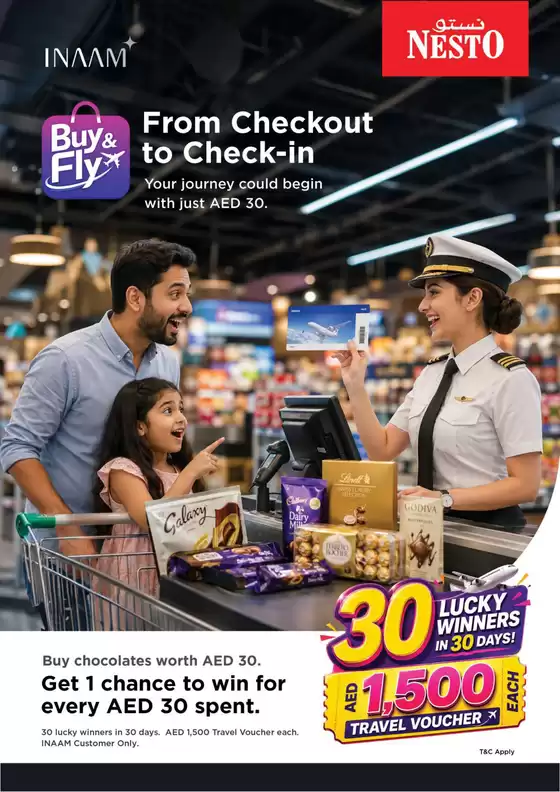 Nesto catalogue in Ajman | Buy & Fly At Nesto Hypermarket Fujairah Mall | 2026-08-06T00:00:00.000Z - 2026-09-01T00:00:00.000Z