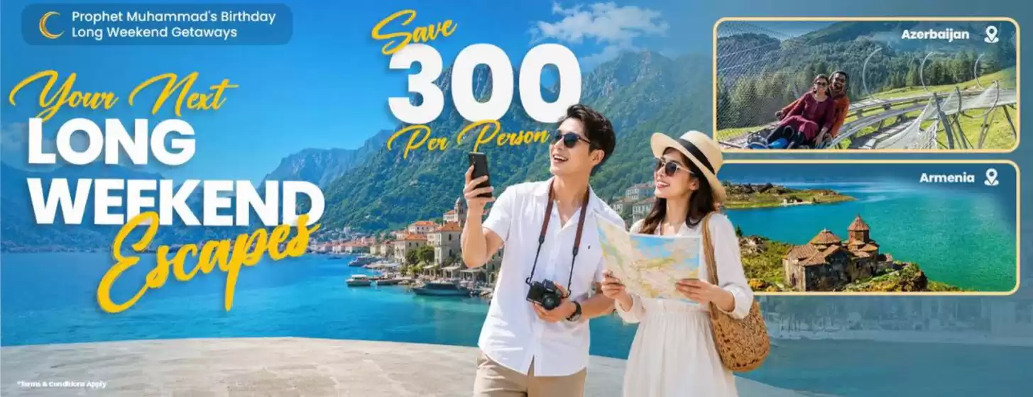 AFC Holidays catalogue in Dubai | Explore Weekend Deals Deals | 2026-08-10T00:00:00.000Z - 2026-08-21T00:00:00.000Z