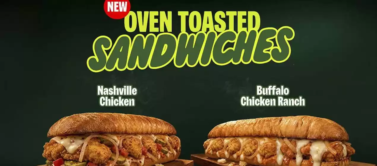 Papa John's catalogue in Dubai | New Oven Toasted Sandwiches | 2026-08-11T00:00:00.000Z - 2026-08-21T00:00:00.000Z