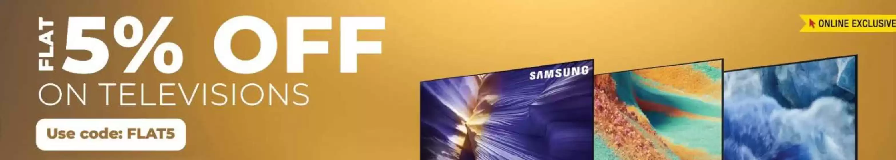 Jumbo catalogue | Flat 5% Off On Televisions | 2026-08-20T00:00:00.000Z - 2026-08-27T00:00:00.000Z