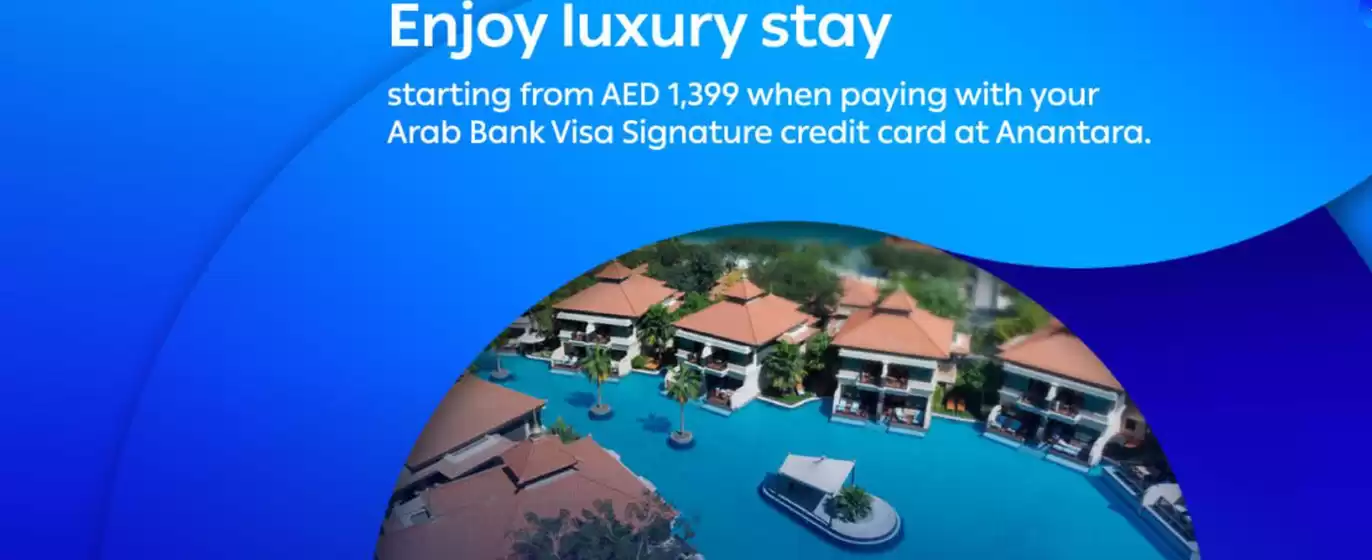 Arab Bank catalogue | Enjoy Luxury Stay Starting From Aed 1,399 | 2026-08-21T00:00:00.000Z - 2026-12-31T00:00:00.000Z
