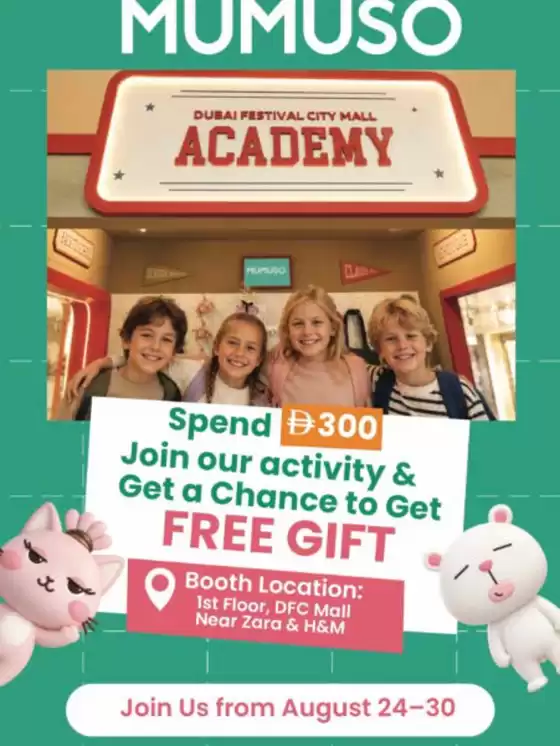 Mumuso catalogue | Back-to-School Activation In Dubai! | 2026-08-25T00:00:00.000Z - 2026-08-30T00:00:00.000Z