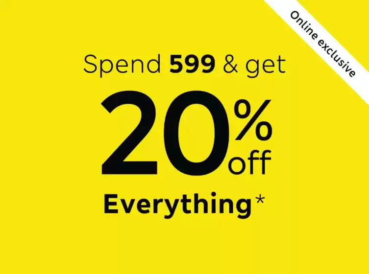 Max catalogue in Mleiha | Spend 599 & Get 20 % Off Everything* | 2026-08-25T00:00:00.000Z - 2026-08-31T00:00:00.000Z