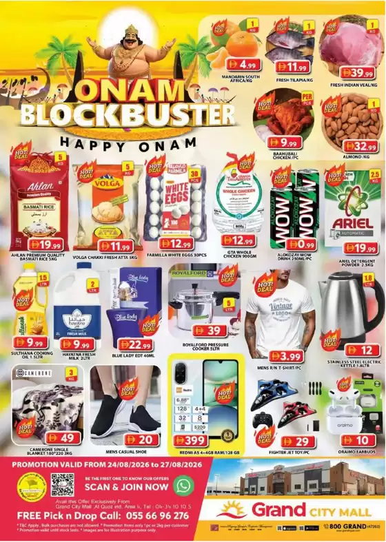 Grand Hyper Market catalogue in Mleiha | Midweek Deals - Grand City Mall | 2026-08-24T00:00:00.000Z - 2026-08-27T00:00:00.000Z