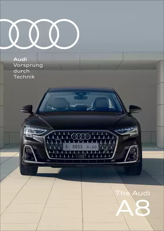 Audi catalogue in Abu Dhabi | A8 | 2026-08-26T00:00:00.000Z - 2026-09-09T00:00:00.000Z