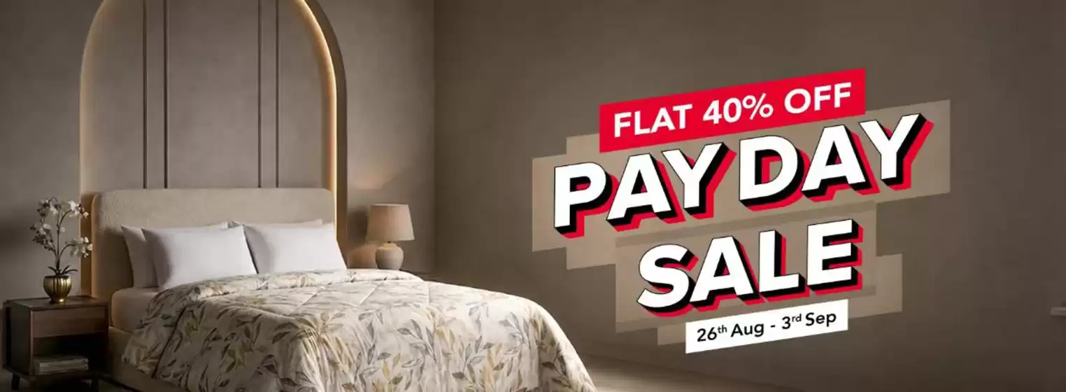 Red Tag catalogue | Flat 40% Off Pay Day Sale | 2026-08-26T00:00:00.000Z - 2026-09-03T00:00:00.000Z