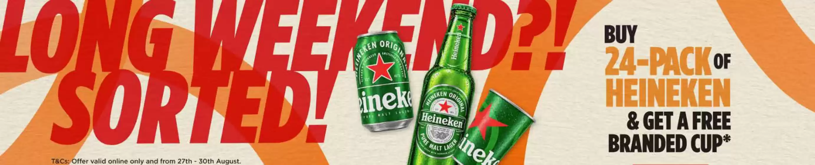 MMI catalogue | Buy 24-pack Of Heineken & Get A Free Branded Cup | 2026-08-27T00:00:00.000Z - 2026-08-30T00:00:00.000Z