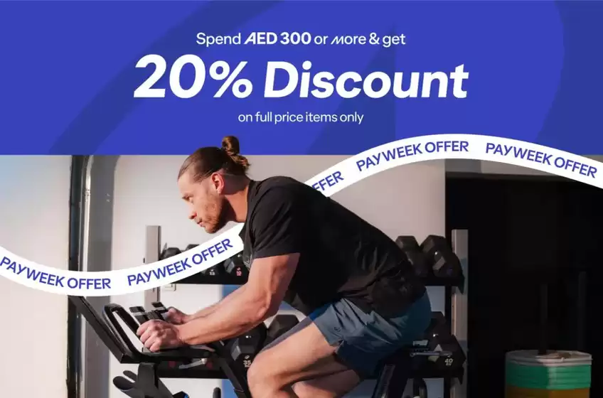 Decathlon catalogue in Mussafah | Spend AED 300 Or More & Get 20% Discount | 2026-08-27T00:00:00.000Z - 2026-08-30T00:00:00.000Z