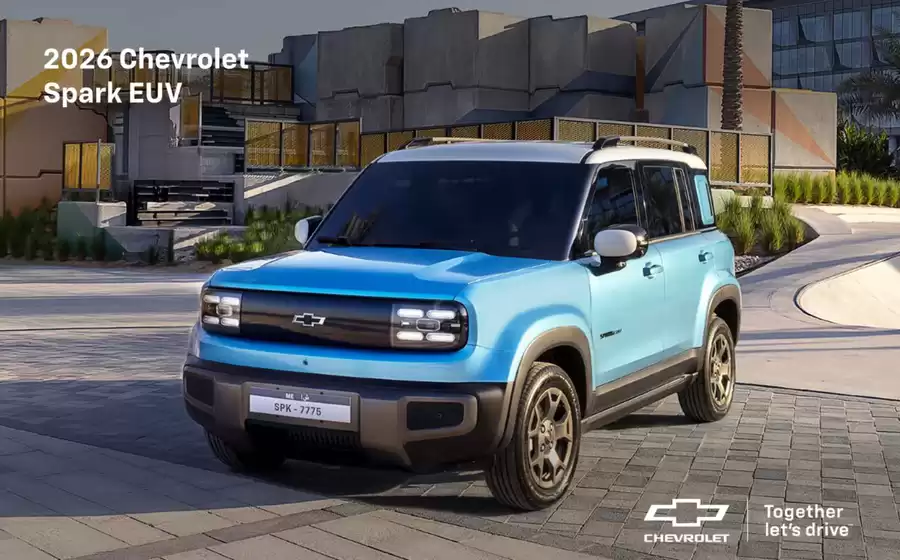 Chevrolet catalogue in Al Ain | 2026 Spark EUV | 2026-08-31T00:00:00.000Z - 2026-12-31T00:00:00.000Z