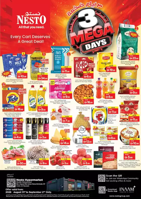 Nesto catalogue | Current deals and offers | 2026-08-31T00:00:00.000Z - 2026-09-03T00:00:00.000Z