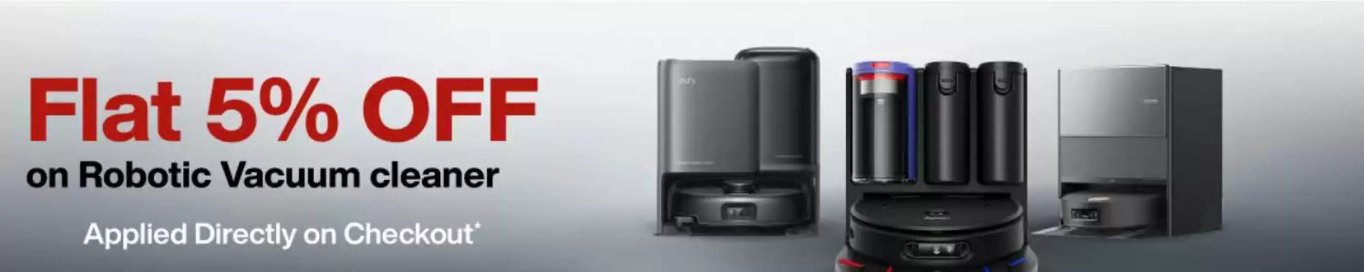 Jumbo catalogue | Flat 5% Off On Robotic Vacuum Cleaner | 2026-09-02T00:00:00.000Z - 2026-09-09T00:00:00.000Z