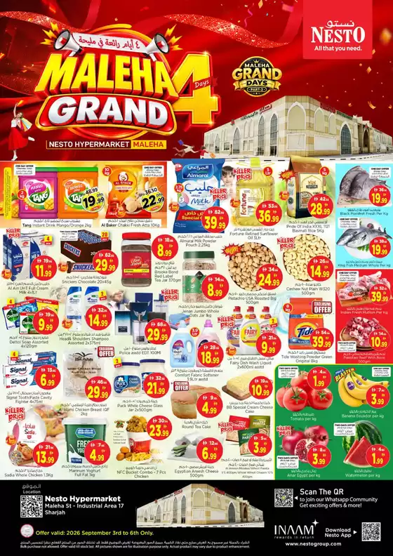 Nesto catalogue | Nesto Maleha Grand 4 days! | 2026-09-03T00:00:00.000Z - 2026-09-07T00:00:00.000Z