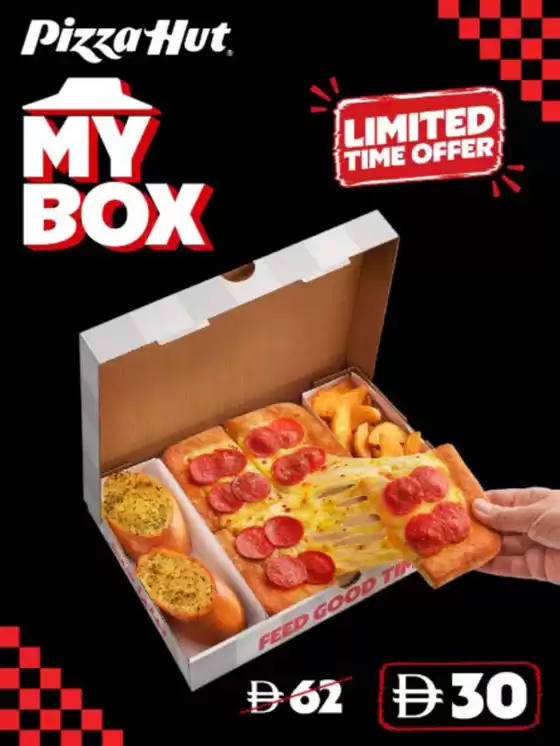 Pizza Hut catalogue in Abu Dhabi | Back to School, 50% OFF My Box! | 2026-09-04T00:00:00.000Z - 2026-09-11T00:00:00.000Z