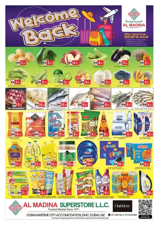 Al Madina catalogue | Discounts and promotions | 2026-09-05T00:00:00.000Z - 2026-09-06T00:00:00.000Z