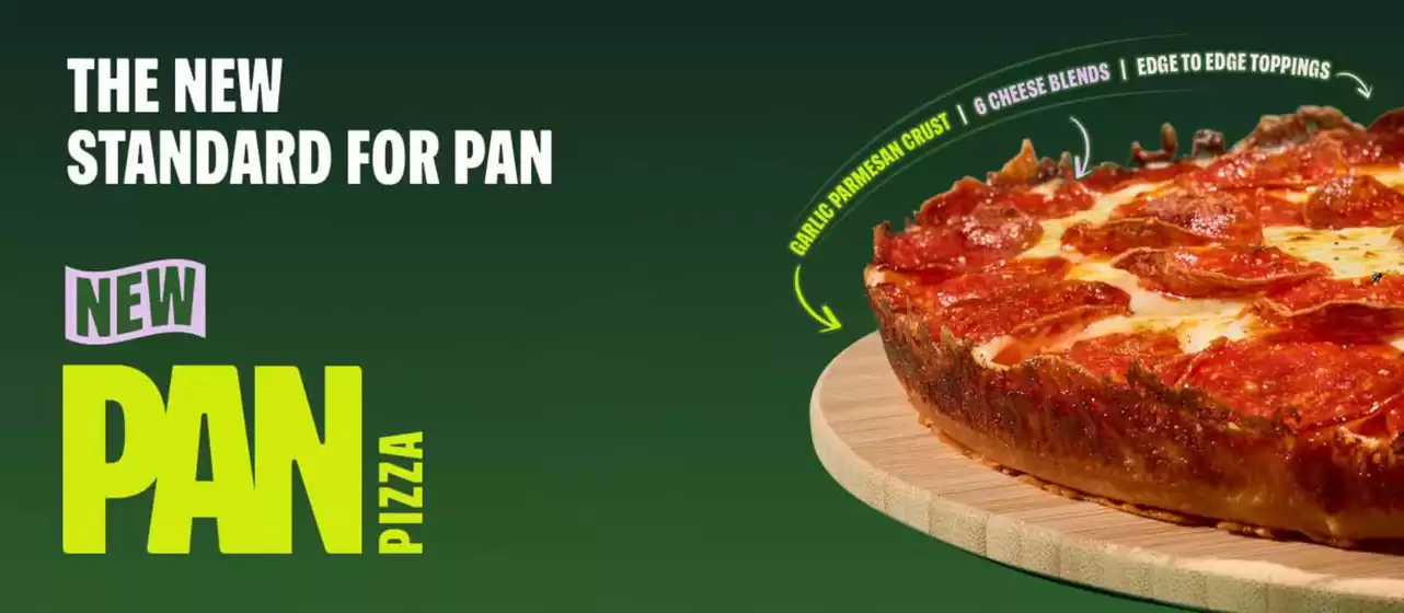Papa John's catalogue in Sharjah | The New Standard For Pan | 2026-09-16T00:00:00.000Z - 2026-09-22T00:00:00.000Z
