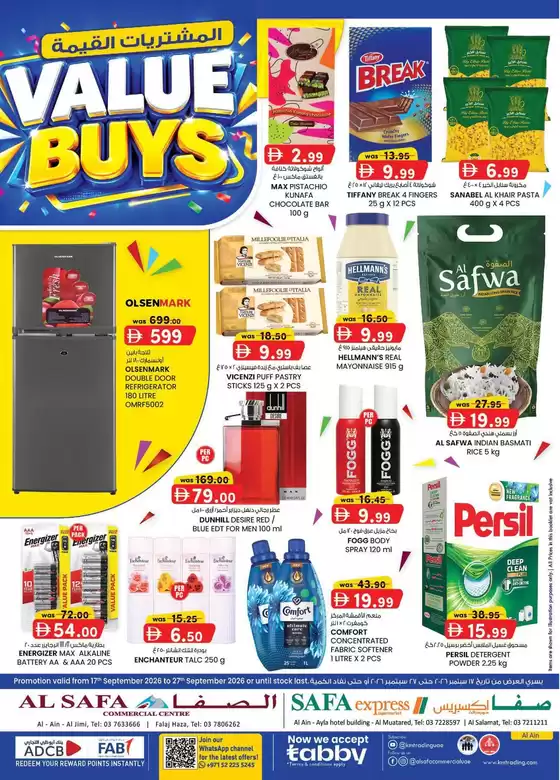 KM Trading catalogue | Value Buys - Safa Hyper Market, Al Ain | 2026-09-17T00:00:00.000Z - 2028-09-27T00:00:00.000Z