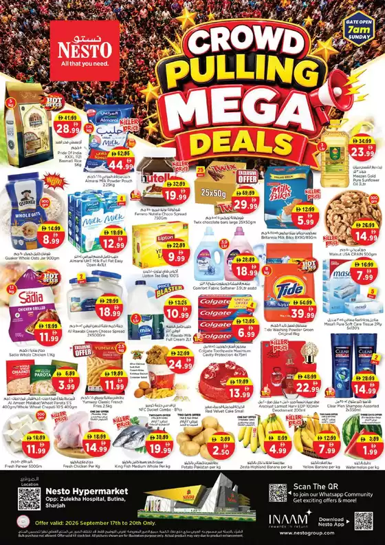 Nesto catalogue | Nesto Crowd Pulling Mega Deals, Butina | 2026-09-17T00:00:00.000Z - 2026-09-21T00:00:00.000Z