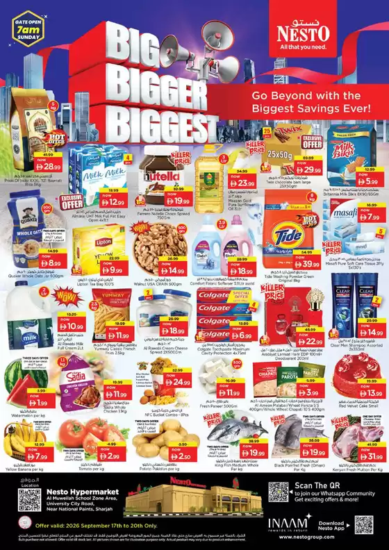 Nesto catalogue | BIG BIGGER BIGGEST DEALS NESTO MWL | 2026-09-17T00:00:00.000Z - 2026-09-21T00:00:00.000Z