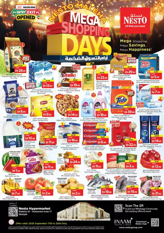 Nesto catalogue | Nesto MEGA SHOPPING DAYS | 2026-09-17T00:00:00.000Z - 2026-09-21T00:00:00.000Z