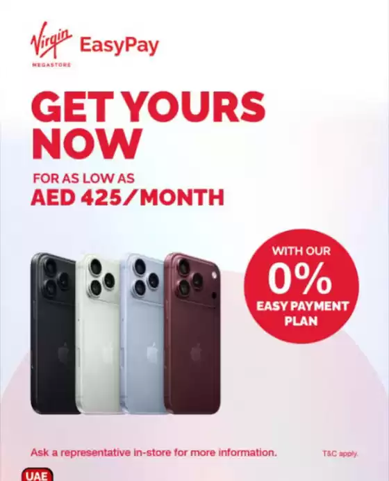 Virgin Megastore catalogue in Ajman | Get Yours Now For As Low As AED 425/Month | 2026-09-21T00:00:00.000Z - 2026-09-27T00:00:00.000Z