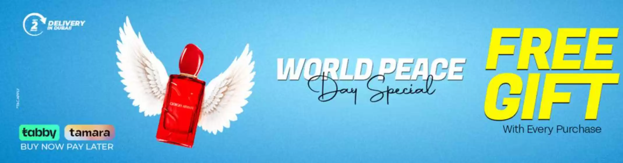 V Perfumes catalogue | World Peace Day Special Free Gift With Every Purchase | 2026-09-21T00:00:00.000Z - 2026-09-22T00:00:00.000Z