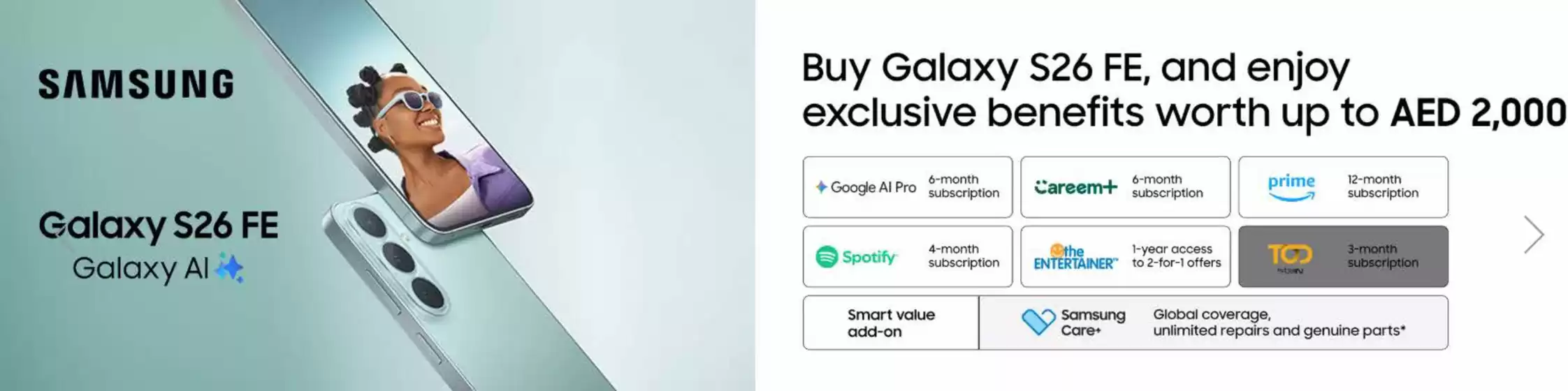 Emax catalogue in Mirfa | Buy Galaxy S26 Fe, And Enjoy Exclusive Benefits Worth Up To AED 2,000 | 2026-09-21T00:00:00.000Z - 2026-09-30T00:00:00.000Z