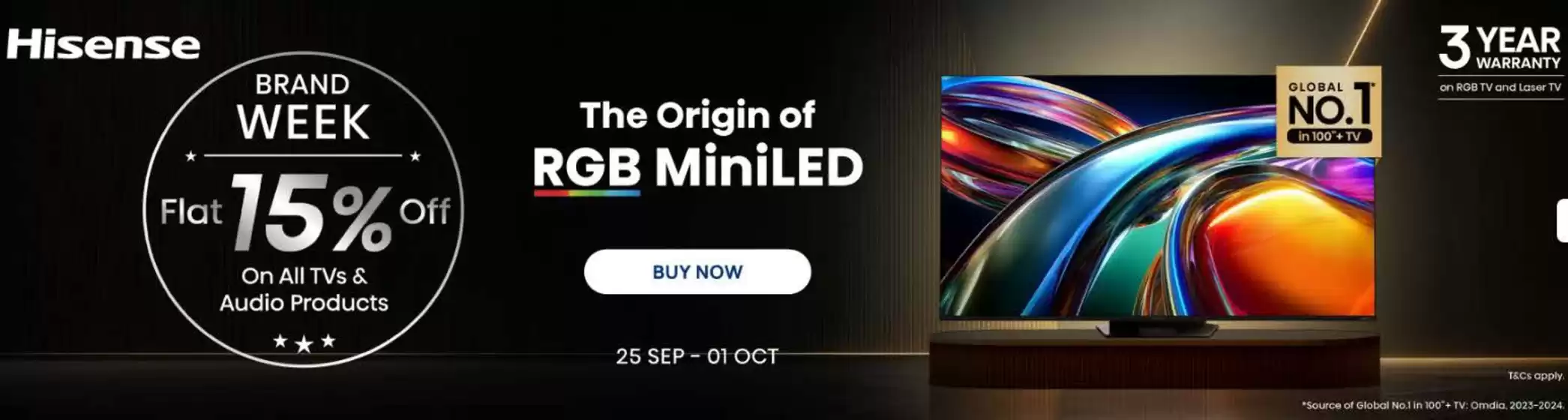 Jumbo catalogue | Brand Week Flat 15% Off On All Tvs & Audio Products | 2026-09-28T00:00:00.000Z - 2026-10-01T00:00:00.000Z