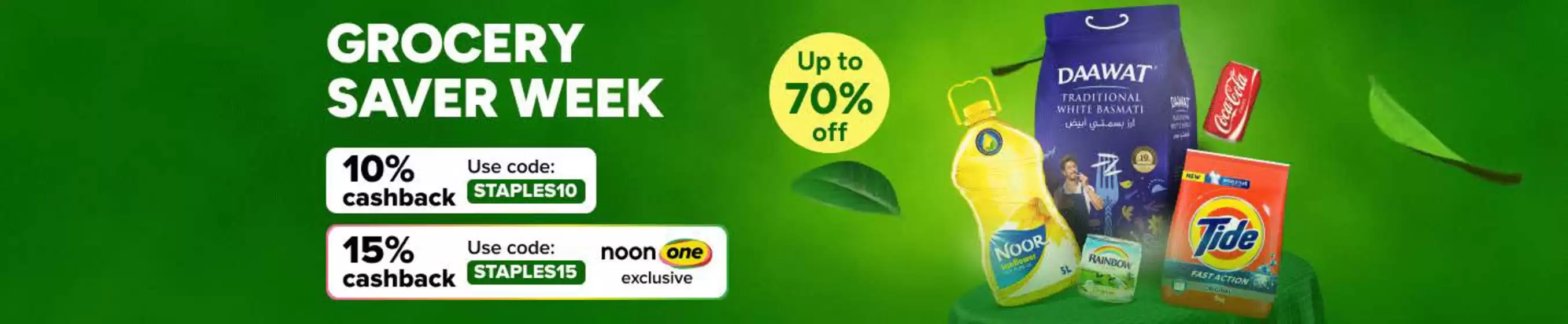 Noon catalogue in Ras al-Khaimah | Grocery Saver Week Up To 70% Off | 2026-10-02T00:00:00.000Z - 2026-10-09T00:00:00.000Z