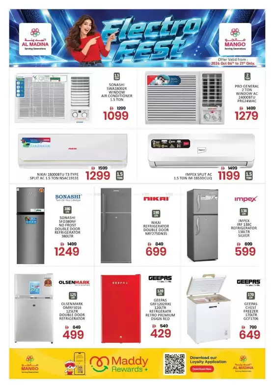 Al Madina catalogue | Browse Electro Fest Offer By Al Madina Hypermarket | 2026-10-06T00:00:00.000Z - 2026-10-21T00:00:00.000Z