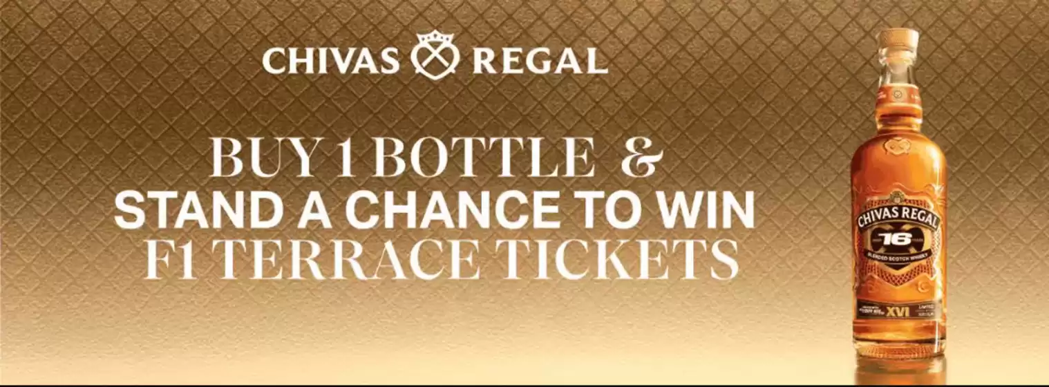 MMI catalogue | Buy 1 Bottle & Stand A Chance To Win F1 Terrace Tickets | 2026-10-26T00:00:00.000Z - 2026-10-31T00:00:00.000Z