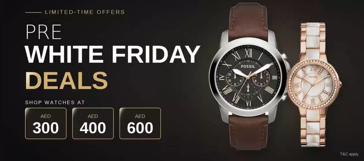 The Watch House catalogue in Al Nahda | Pre White Friday Deals | 2026-10-26T00:00:00.000Z - 2026-11-06T00:00:00.000Z