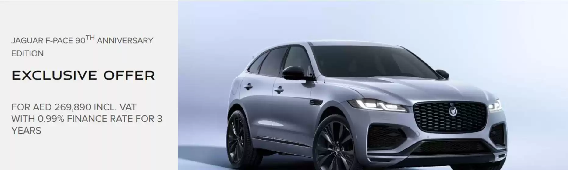 JAGUAR F-PACE 90TH Anniversary Edition