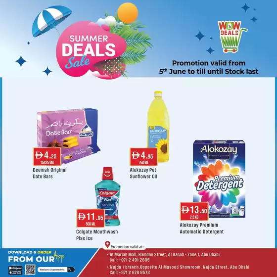 Great discounts on selected products