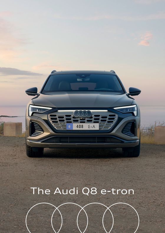 The Audi Q8 e-tron 