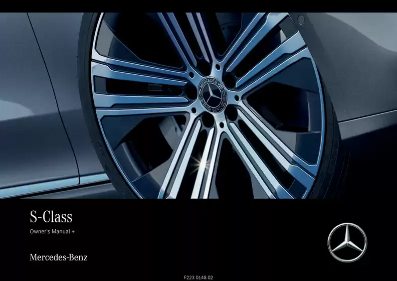 mercedes s class saloon long 2025 february v223 mbux owners manual 1