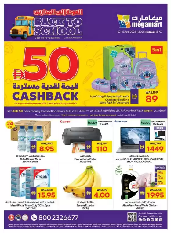 Megamart promotion