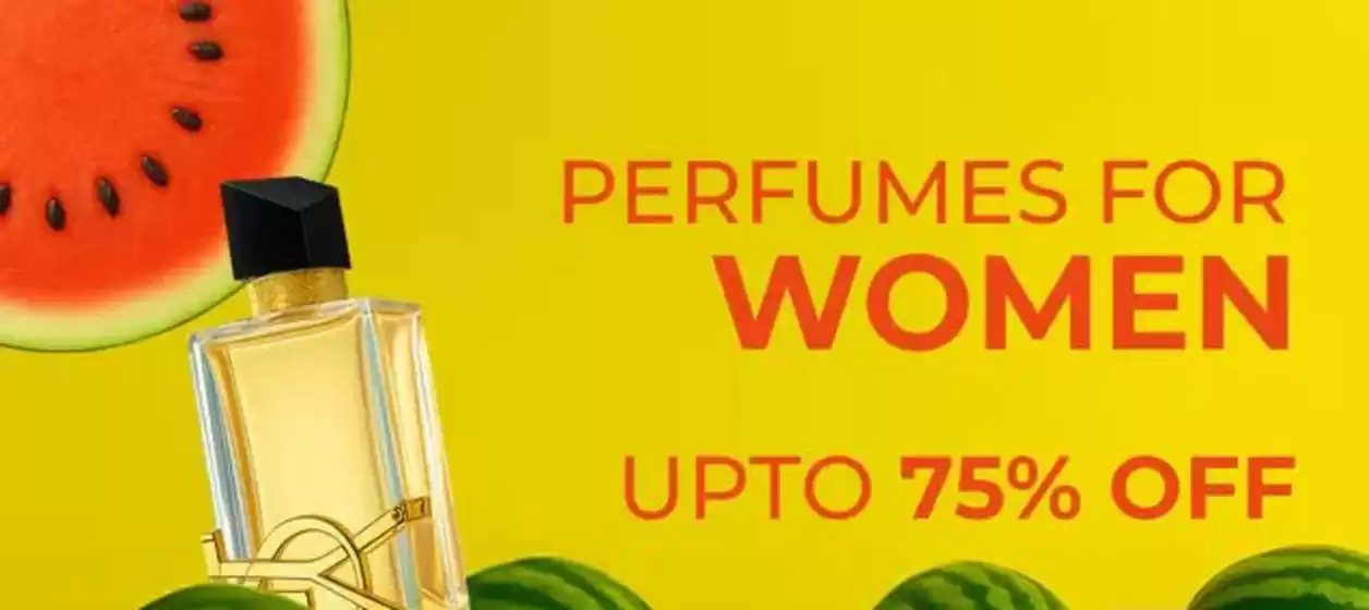 Perfumes For Women&Men 75% Off