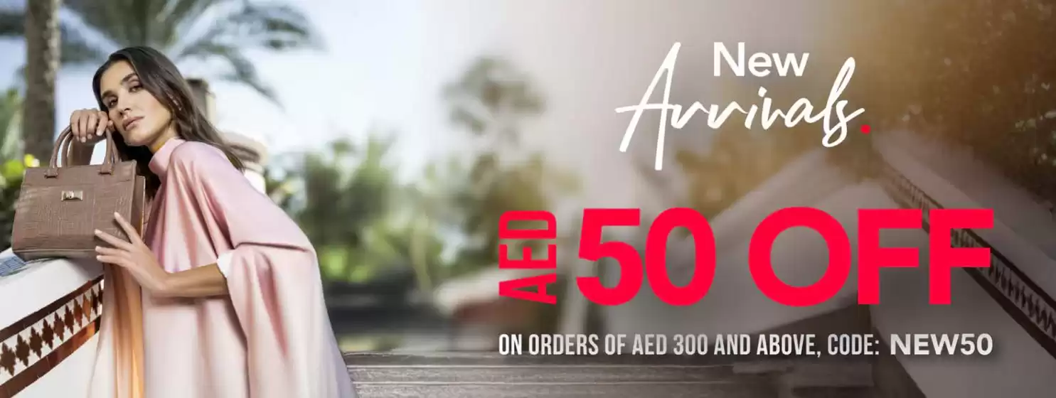 Red Tag catalogue | New Arrivals AED 50% Off | 2025-08-11T00:00:00.000Z - 2025-08-22T00:00:00.000Z