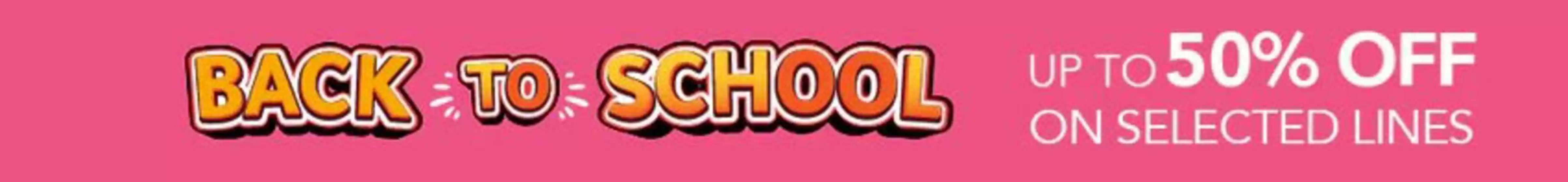 Red Tag catalogue | Back To School! 50% Off | 2025-08-11T00:00:00.000Z - 2025-08-22T00:00:00.000Z