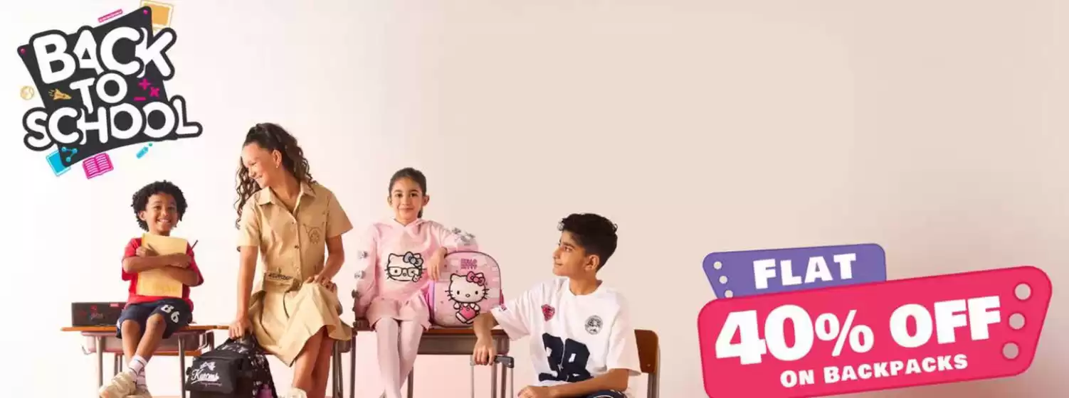 Max catalogue in Sharjah | Back To School. Flat 40% Off  | 2025-06-12T00:00:00.000Z - 2025-08-18T00:00:00.000Z