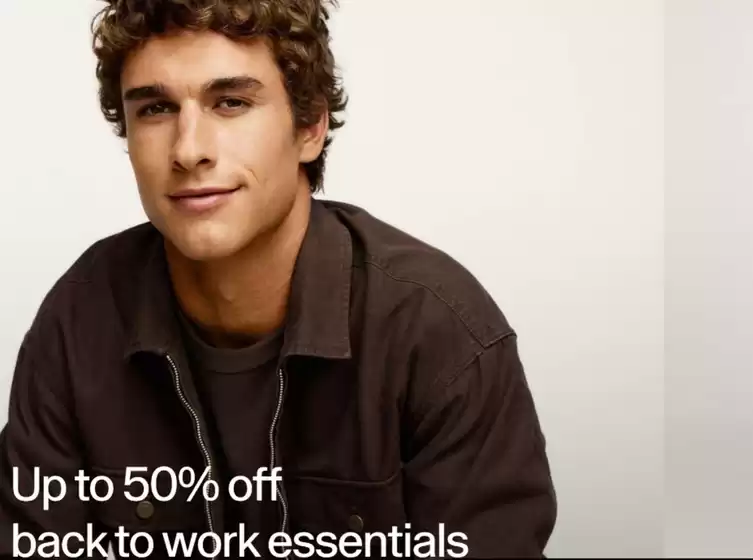 Gap catalogue | Up to 50% Off Back to Work Essentials | 2025-08-11T00:00:00.000Z - 2025-08-14T00:00:00.000Z