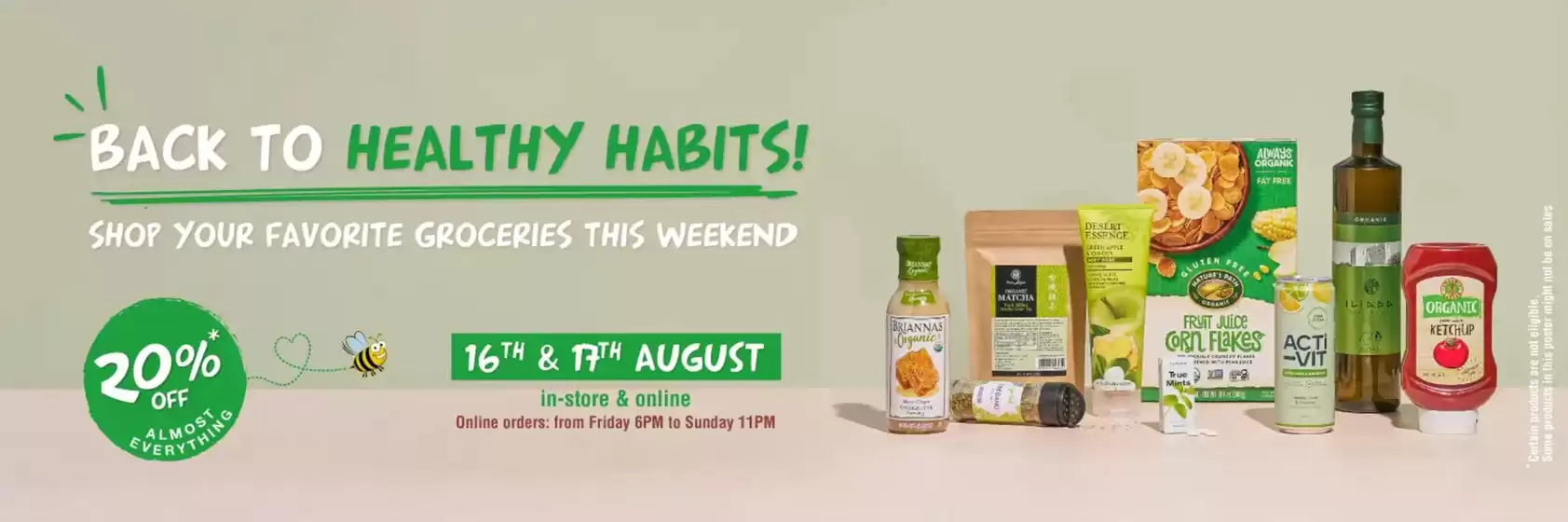 Organic Super Store catalogue | Exclusive bargains | 2025-08-16T00:00:00.000Z - 2025-08-17T00:00:00.000Z