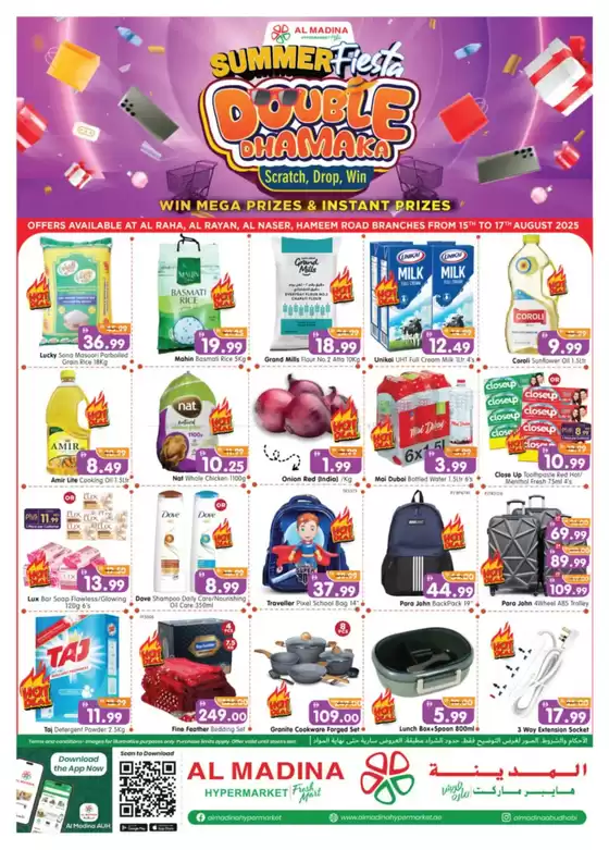 Al Madina catalogue in Ras al-Khaimah | Top offers for thrifty shoppers | 2025-08-15T00:00:00.000Z - 2025-08-17T00:00:00.000Z