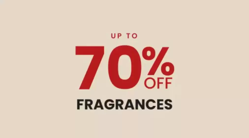 Up To 70% Off!