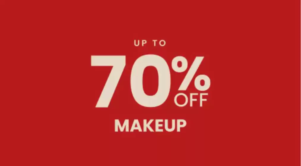 Up To 70% Off!