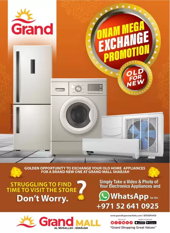 Grand Hyper Market catalogue in Fujairah | Wide selection of offers | 2025-08-21T00:00:00.000Z - 2025-08-24T00:00:00.000Z
